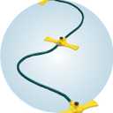 Orbit 58092N Port-A-Rain Hose Watering Sprinkler System, Green
