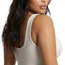 Hybrid & Company Women's Support Sports Bra (Beige, XS)