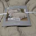 Southshore Fine Living, Inc. Oversized King Quilt Bedding Set with 2 Matching Shams, Coverlet for California/King Bedding, Soft, Lightweight Microfiber Quilt Set, Chevron Stitched, Sand