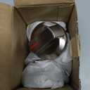 atgestore DG94-04167 Stainless Steel Gas Stove Knobs Replacement for Samsung Stove Oven Knobs DG94-04167A NX60A6511SS NX60A6111SS Samsung Range Knobs Gas Cooktop Burner Control Knobs 5Pcs