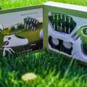 Golfer's Best Golf Gift Set: Tool - Stroke Counter, Divot Tool Repair, Brush, Ball Marker, Cleat Tightener, Club Groove Cleaner Belt Tee Holder Tees Belt Ball Holder - Gift Idea For Men Women (Green, White, Black)