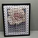 16x20inch Picture Frame Solid Wood Wall Mounting Certificate Poster Photo Frame with MAT Display Pictures 12x16in (Black,1 Pack)