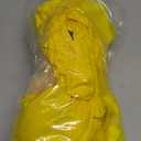 Newcotte 7 Pcs Halloween Crayon Costume Set with Crayon T Shirt Tutu Skirt Thigh High Stockings Wooden Earring XS