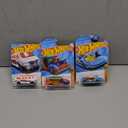 Pack Of 3 Hot Wheels Cars (Dodge Van, Road Bandit, Deora lll)