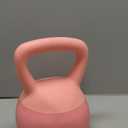 Soft Kettlebell - Cushioned Impact-Resistant Base and Anti-Slip, Kettle bell Anti-Slip Grip Weight for Home Workouts, Safe Strength Training Kettlebells Sets for Women & Men, With Non-slip Gloves (20 LB, Pink)