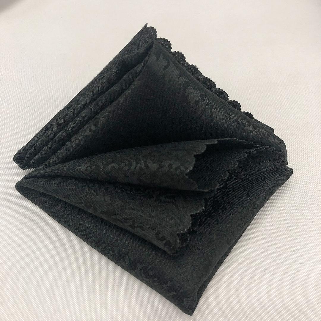 25 pcs 17-Inch Black Table Napkins Reusable Washable Wedding Party Dinner Linens Tableware Supplies