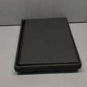 Small Ottoman with Storage, Foldable Ottoman Foot Rest Stool with Thicker Foam Padded Seat. Linen Storage Bench for Bedroom Living Room, Holds Up to 300 lbs, 17x13x13IN(Black Green)