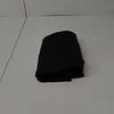 RYB HOME Short Bedroom Blackout Curtains - Small Window Treatment Set Energy Saving Thermal Insulated Drapes for Living Room/Nursery/Kitchen, 42-inch Wide x 45-inch Long, Black, 2 Panels