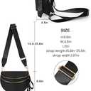 FEIBOON Spacious Nylon Crossbody Bag Bum Bag Handbags Purses for Women | Large crossbody bags shoulder bag,Lightweight diaper bag mom bag,fanny pack crossbody for women,Trendy wallets purses