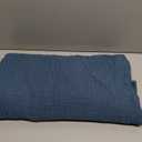 carol & frank Ryker Vintage Indigo Throw Blanket 50x60 inches Blue