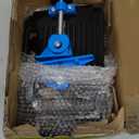 BEAMNOVA Upgraded Angle Grinder Stand, Angle Grinder Fixed Holder Conversion Cutting Machine Table, Handle Adjustable 45 Degree with Clamp Protective Cover