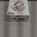 Cat Ear Gaming Headset with Mic, RGB Rainbow Lighting, Surround Sound, 3.5mm Wired Over-Ear Headphones for PC/Switch/Laptop, Lightweight and Adjustable Headband