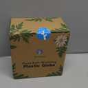 19 oz Extra Large Plant Self Watering Globes Top Fill, Plastic Water Bulbs, Slow Release Terracotta Self Watering Planter Insert, Plant Watering Devices System, Water Spikes Stakes, 4 Pack