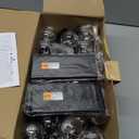 OMIKA 50FT Outdoor String Lights, Patio Light Outdoor Waterproof with 50+2 Shatterproof Dimmable G40 Bulbs, Color Changing LED Outside Light Connectable Hanging Lights for Pergola Backyard Party