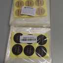 Zezzxu 200 Self Adhesive Cookie Bags, 5.5 x 5.5 Inches White Polka Dot Cellophane Treat Bags for Packaging, Gift Giving