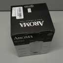 AROMA® 4-in-1 Cold & Warm Milk Frother and Steamer with Auto-Off One-Touch Controls (200ml) White