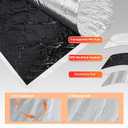 1 Pack 20" X 32' Roof Repair Tape Heavy Duty Waterproof Self Adhesive Asphalt Tape with Fluorocarbon Film SBS Modified Bitumen UV Resistant for RV Metal Roof Home Trailer (Aluminum Foil Film)