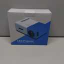 Video Projectors Mini Projector for Cartoon, Kids Gift, Smart Movie Projector for Home Theater/Outdoor, Compatible with HDMI, USB, Audio, TF Card, AV and Remote ControlBlue)