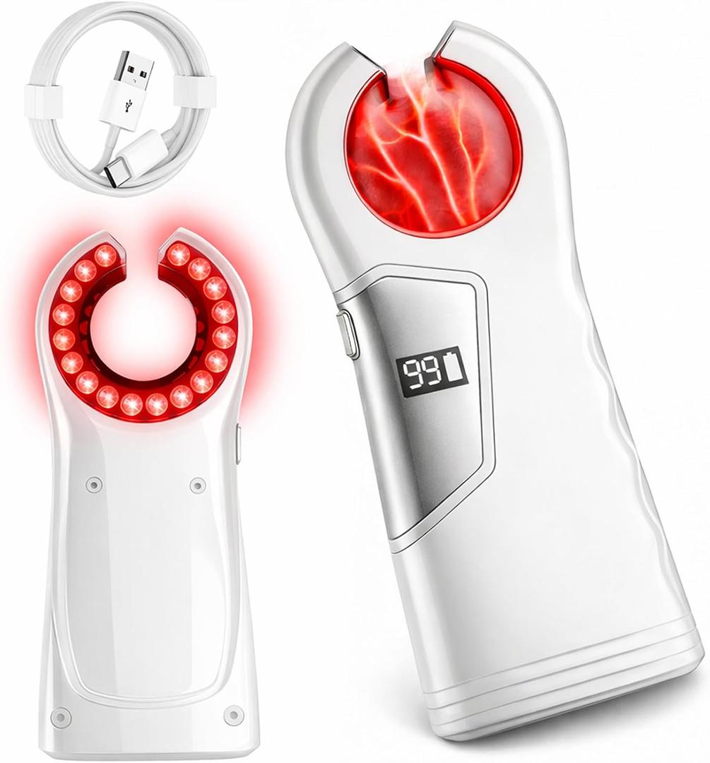 Rechargeable Vein Finder, Vein Finder for iv Access for Universal Skin Compatibility, Suitable for Nurses,Clinics & Home Use Vein Locator Device-White