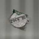 Red Wired Satin Ribbon Double Sided with Gold Lame Edges,1.5 Inch X 10 Yards (N2006)