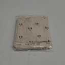 Halloween Ghost Pillow Covers 18x18 inch Set of 2,Beige Soft Plush Faux Fur Throw Pillow Cases Decorative Cushion Case for Bed Sofa Chair Fall Autumn Halloween Home Decor