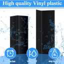 1 Pcs Wall Corner Protector Vinyl Trim,2-3/8 X 48 Inches,Black | Guards Against Scratches, L-shaped Molding for Door Countertop Furniture Cabinet Corners, Easy Install and Cleaning