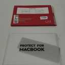 Compatible for MacBook Air 15 inch Case M4 M3 M2 2025 2024 2023 Release [100% Crystal Clear] [1mm Ultra-Thin Armor] Protective Hard Shell Cover for 15inch Laptop A3241 A3114 A2941 - Clear