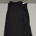 Adrianna Papell Womens Slit Long Pencil Skirt Black, Size: 2