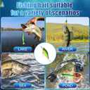 Advent Calendar Fishing Christmas Countdown - 24 Days Fishing Lures Set for Fisher Adult Men Teen Boys - 2025 Fishing Lure Christmas Gifts