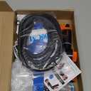 Dog Washing Hose Attachment for Pet Bathing with Black Shower Diverter, Pup Dog Wash Hose Nozzle Shampoo Sprayer for Indoor Outdoor Pet Shower, Dog Shower Attachment with Dog Brush