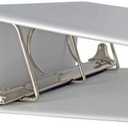 4" 3-Ring Binders, Slant D ring w/ Clear View Overlay