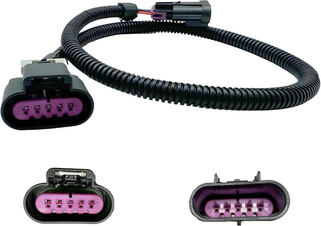 24In Mass Air Flow MAF Sensors Connector Etension Hrness Pug Cable Compatible with GM Chevy Buick Pontiac Cadillac GMC Hummer SAAB LS3 LS7