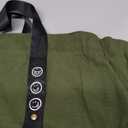 Canvas Drawstring Lunch Bag Insulated Lunch Bento Tote Bag Reusable Lunch Bag with Handle and Drawstring Closure for Women Work Picnic or Travel