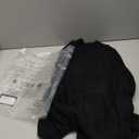 Saodimallsu Womens Crew Neck Sweater Tops Long Sleeve Fuzzy Fall Casual Loose Cozy Knit Pullover Sweaters (Small, Black)