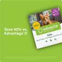 Advecta Plus Topical Large Cat Flea Treatment for Cats and Kittens, Flea Prevention and Control, Fast-Acting Waterproof Drops, 2-Month Supply (Large Cats (Over 9 lbs) 2 Dose)