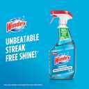Windex Glass and Window Cleaner Spray Bottle, Bottle Made from 100% Recycled Plastic, Surface Cleaning Spray, Original Blue Scent, 23 Fl Oz (Pack of 6)