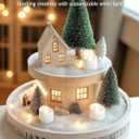 Homemory 12pcs Remote Timer LED Tea Lights Candles, 400+Hours Flickering Flameless Battery Votive Tealights for Tabletop Lighting, Centerpieces Decor, Holiday (Cool White Glow, White Base)