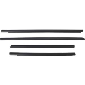 MAD HORNETS 4PCS Window Weatherstrip Weather Stripping Molding Trim Belt 80820-5M00A，80821-5M00A，82820-5M00A，82821-5M00A For Nissan Sentra 2001-2006