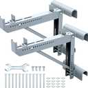 Ladder Jacks,Short Body Ladder Jacks-2Pack, Siliver