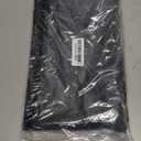 Mini Fridge Silicone Mat,24''x24''x0.5''-Fridge Drip Tray Concave and convex design is leak-Proof and Non-Slip Perfectly Compatible with Washer, Dryer, Wine Cooler, Dishwasher ect (Black)