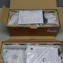 uuffoo 2 Pack Rechargeable Table Lamp Cordless Battery Operated Lamps Shower Lamp Bathroom Lamp with 3 Colors Stepless Dimming, Desk Lamp for Restaurant, Patio, Bedroom, Bar (Black)