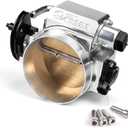 MUGE RACING 92mm Throttle Body Assembly with TPS IAC Throttle Position Sensor for Chevy LSX LS LS1 LS2 LS3 LS6 LS7 Silver