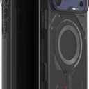 Aulumu A17 iPhone 17 Pro Max Case | MagSafe Compatible | Touch-Sensitive Buttons | Integrated Drop Protection | Military-Grade Outdoor Design Black