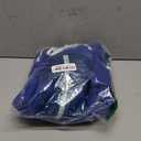 ZUEVI Men's Hoodies Casual Striped Drawstring Hooded And Zipper Closure Hoodie Slim Fit Fleece Sweatshirt With Pockets (Medium, Blue)