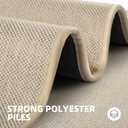 Indoor Door Mats 32"x47" Door Mat Indoor Entrance Resist Dirt Inside Washable Non Slip Entry Rugs for Entryway, Beige