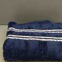 Arenarug Bathroom Rugs 24x60 Extra Soft Bathroom Runner Rug Non Slip Absorbent Bath Mat Chenille Rubber Backing Machine Washable Bath Mats for Bath Room Blue Bath Rugs for Tub, Hallway