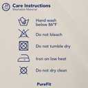 PureFit Sheer Outdoor Curtains for Patio Waterproof/Weatherproof, Fade Resistant Outside Voile Curtains for Gazebo, Front Porch, Pergola, Sun Filtering Privacy Curtain, 54 x 108 inch, Set of 2, Beige