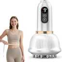 Lymphatic Drainage Massager & Anti Cellulite Massage Tool, Helps Reduce Stretch Marks & Cellulite, for Legs, Arms & Belly, Body Sculpting Machine with Microcurrent, Light, Heat & Vibration