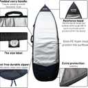 UP SURF Surfboard bag, Daylight Bags for Fun and short boards, Size 54,58,60",6'4",6'8" Surfboard cover for Storage and Transport Surfboard