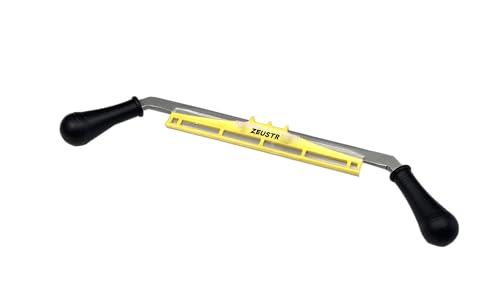 ZEUSTR 12" Straight Draw Shave, Woodworking Tool, Wood Shaver